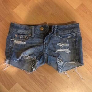 American eagle denim shorts